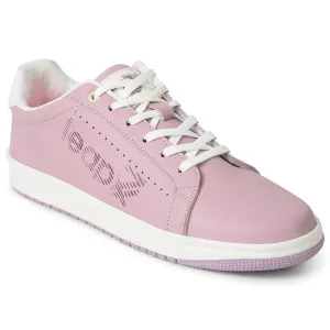 Leap7x Peach Casual Lacing Sneakers For Women ALLURE-1 By Liberty single - density midsole shoes neutral support