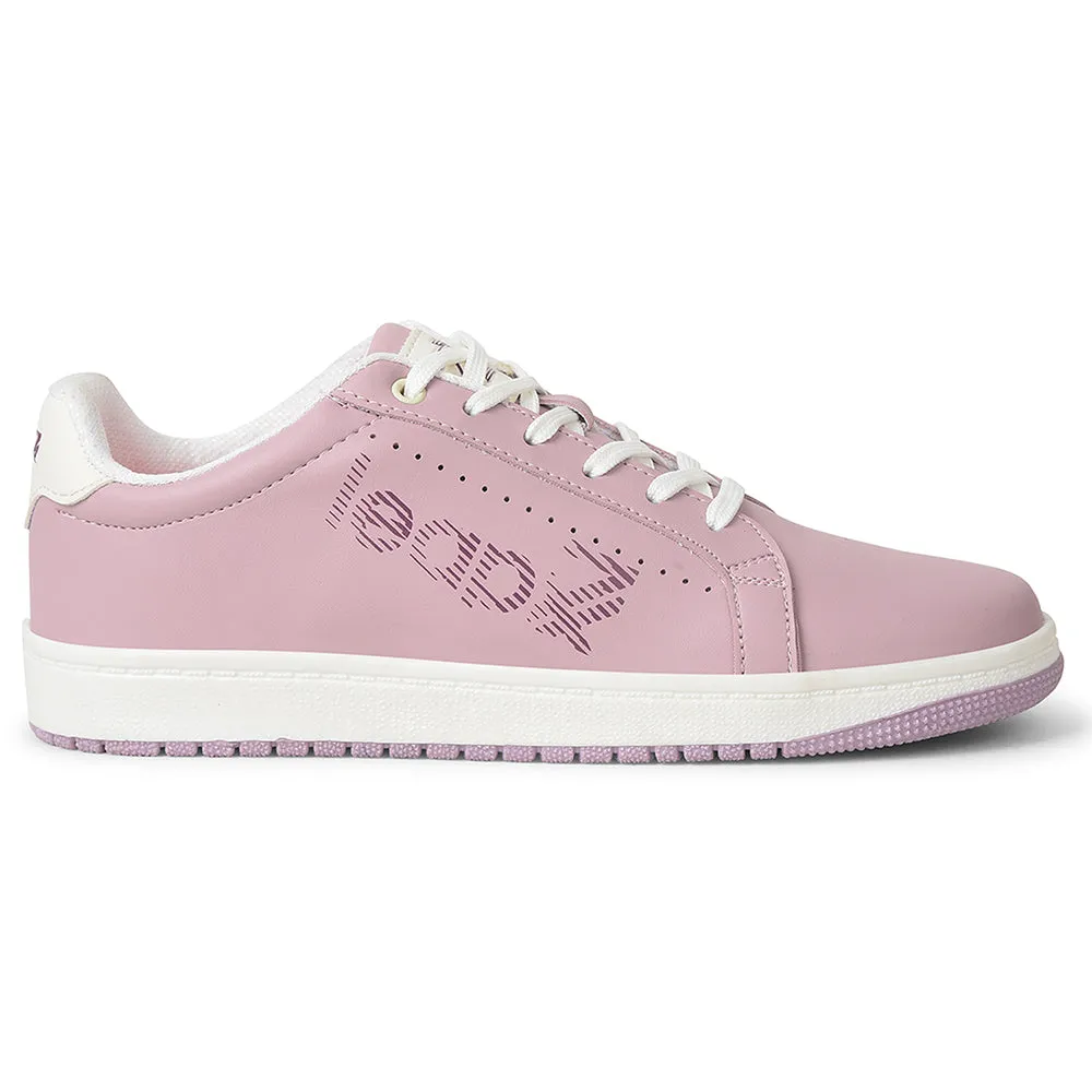 Leap7x Peach Casual Lacing Sneakers For Women ALLURE-1 By Liberty professional - grade shoes off - the - shelf shoes