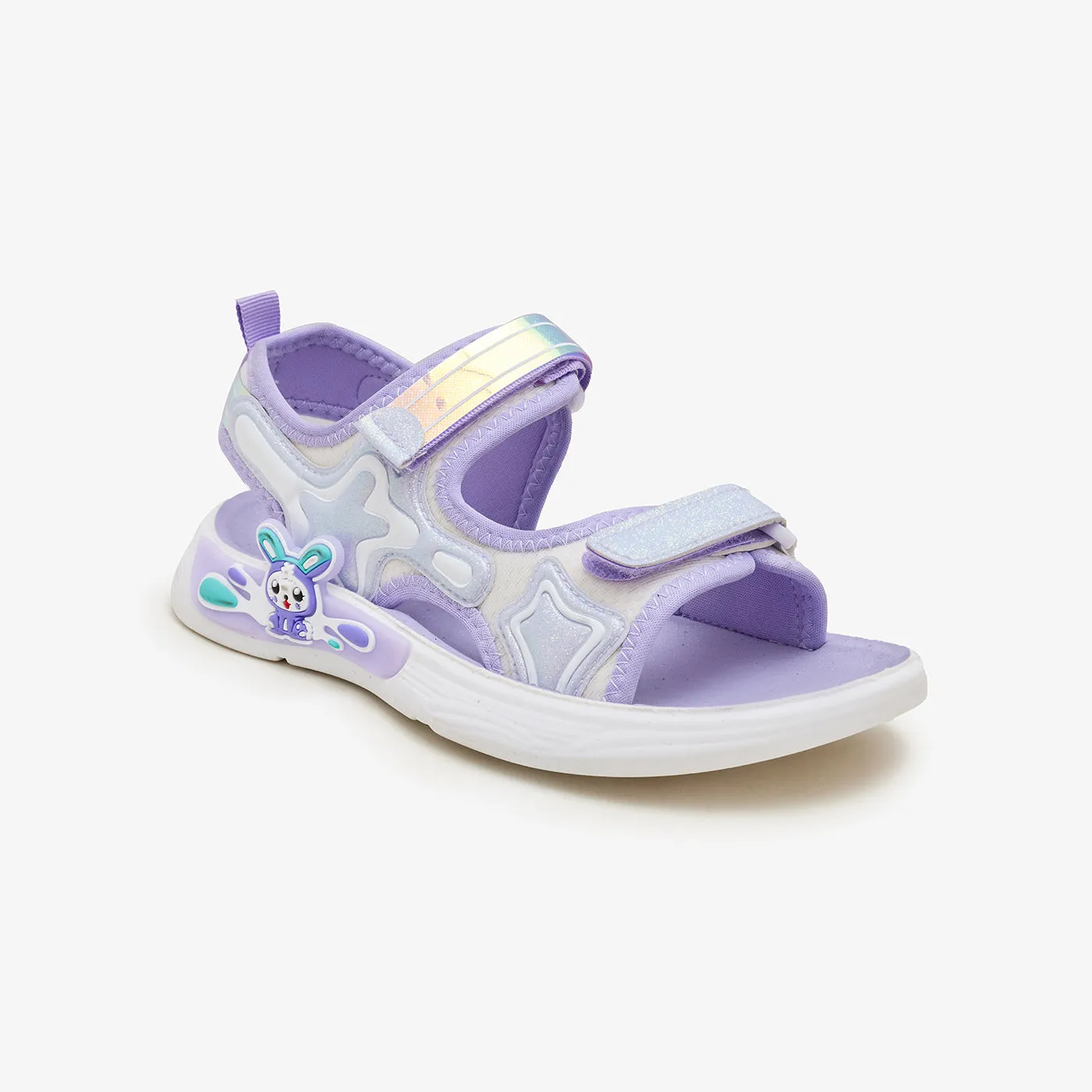 Neutral design Midfoot Wrap Tech Girl's  Stardust Sandals