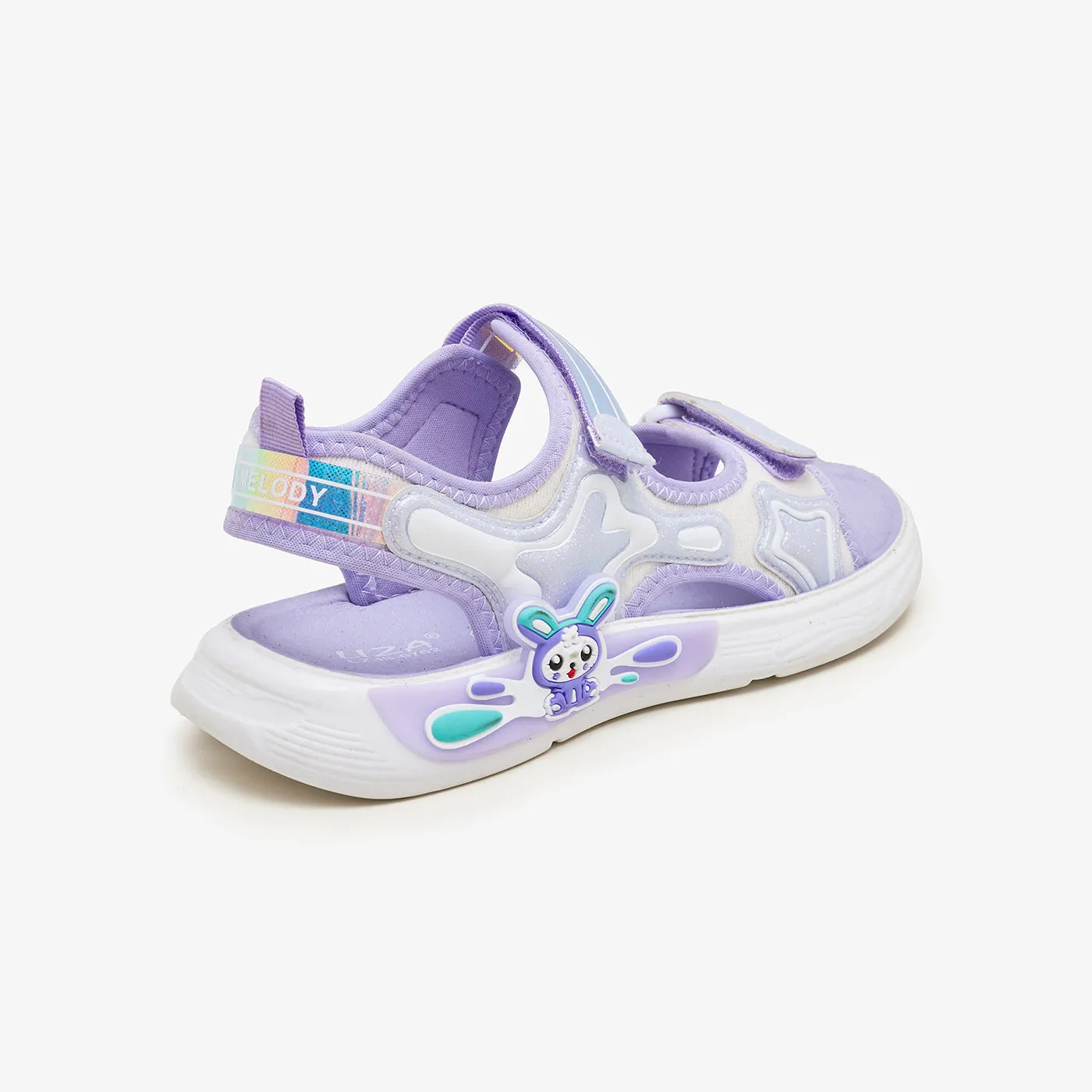 Sporty thriller - themed running shoes Girl's  Stardust Sandals