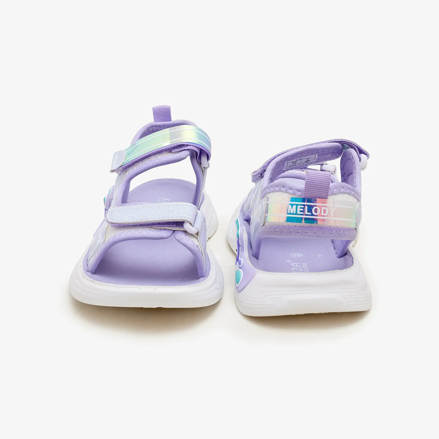 Girl's  Stardust Sandals Hydraulic Heel Unit