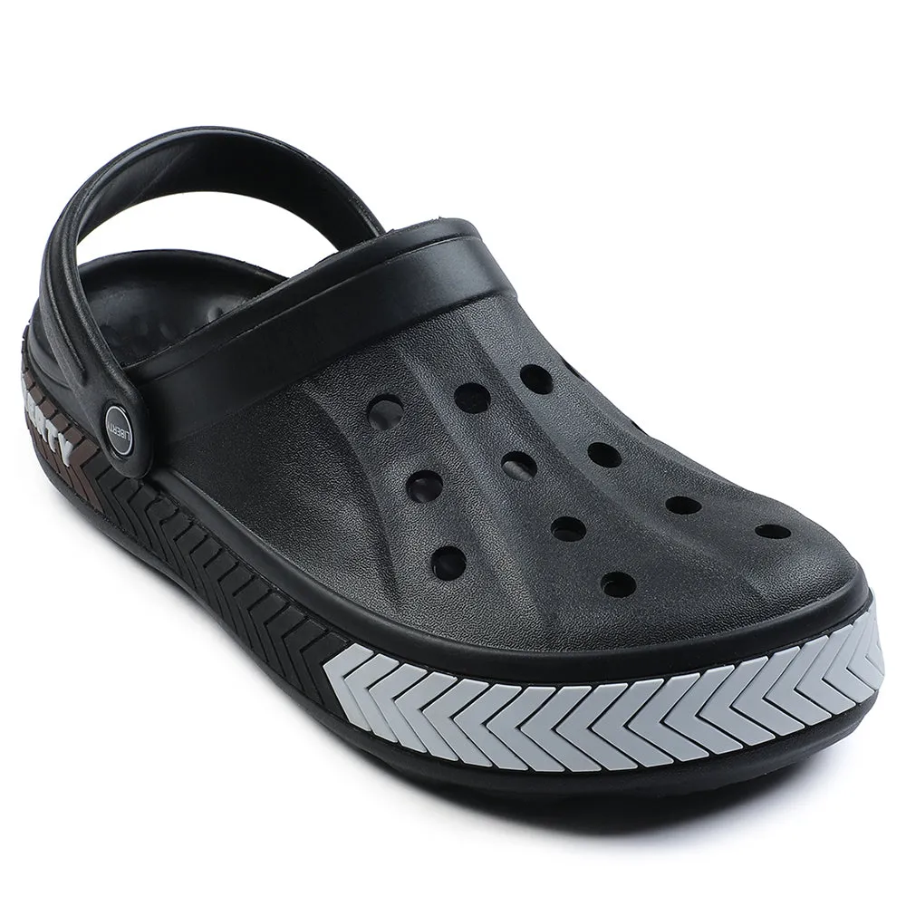 A-HA Black Casual Slip-on Clogs For Men LITEWALKXT By Liberty special - edition running wear