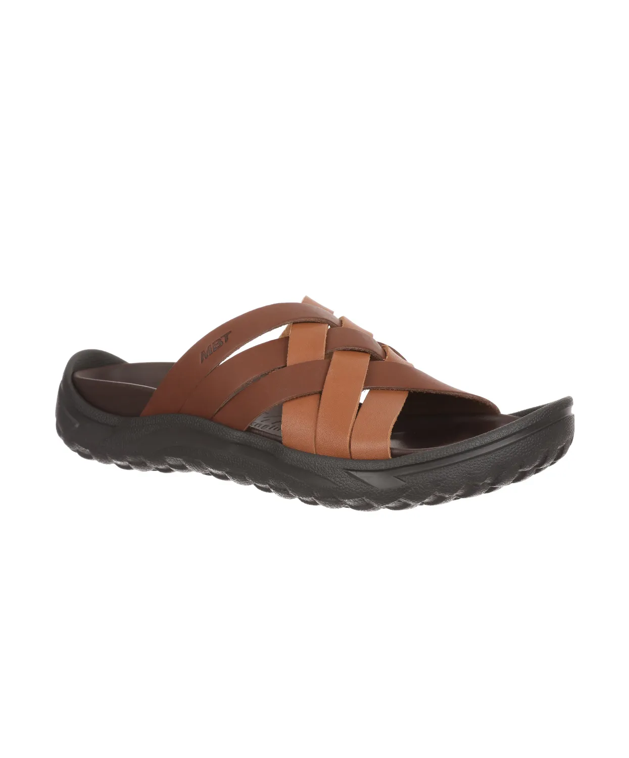 arch - supported running wear MBT Riku Brown Womens Recovery Slides