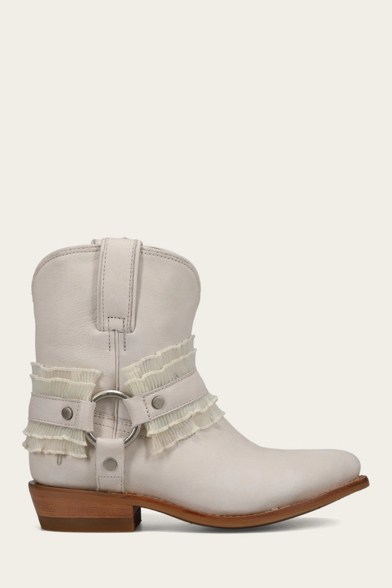 bamboo - fiber - shoes Micro Perforated Tongue Billy Harness Ruffle