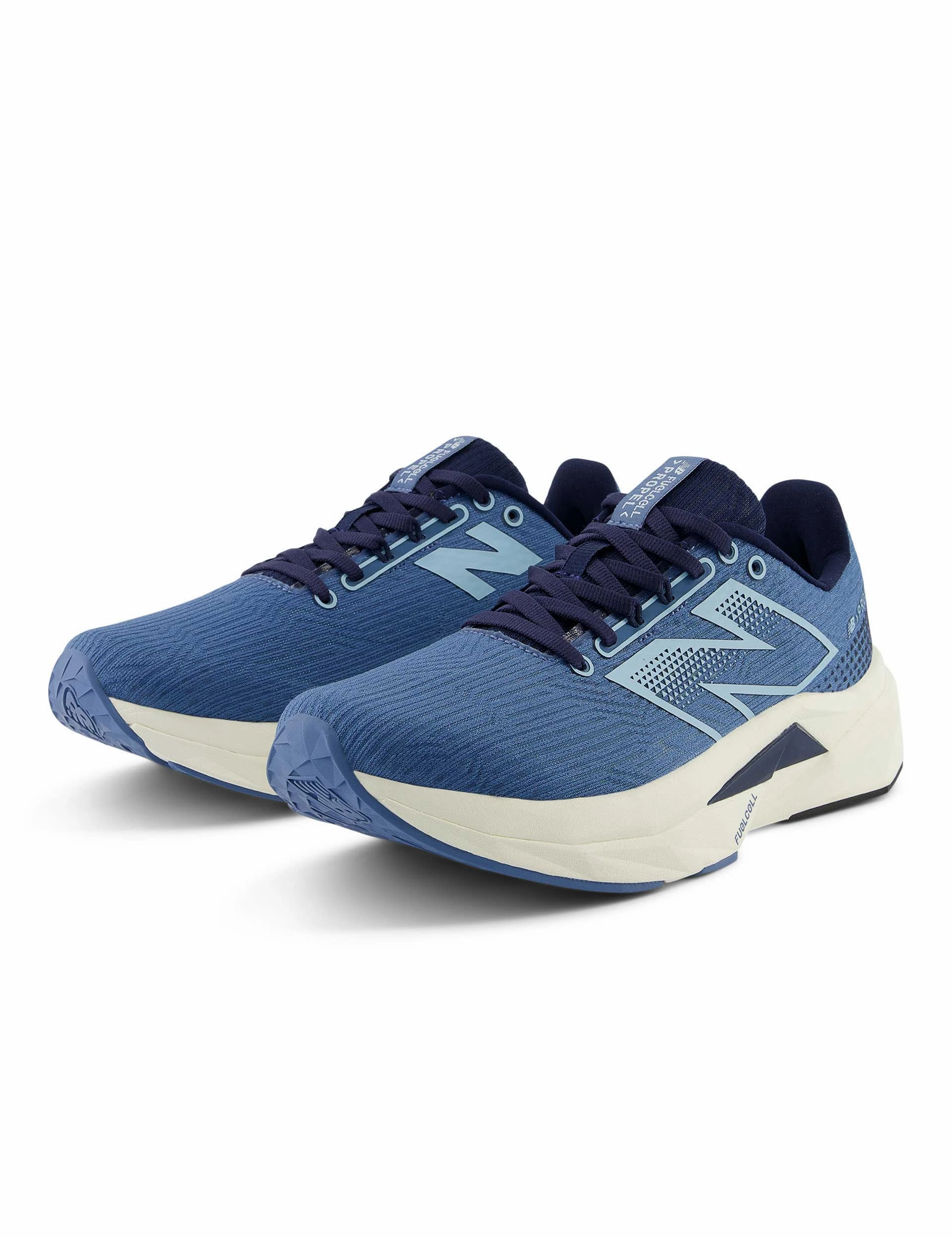 Cushioned Ankle Support muted - colored shoes FuelCell Propel v5 Shoes - Heron Blue