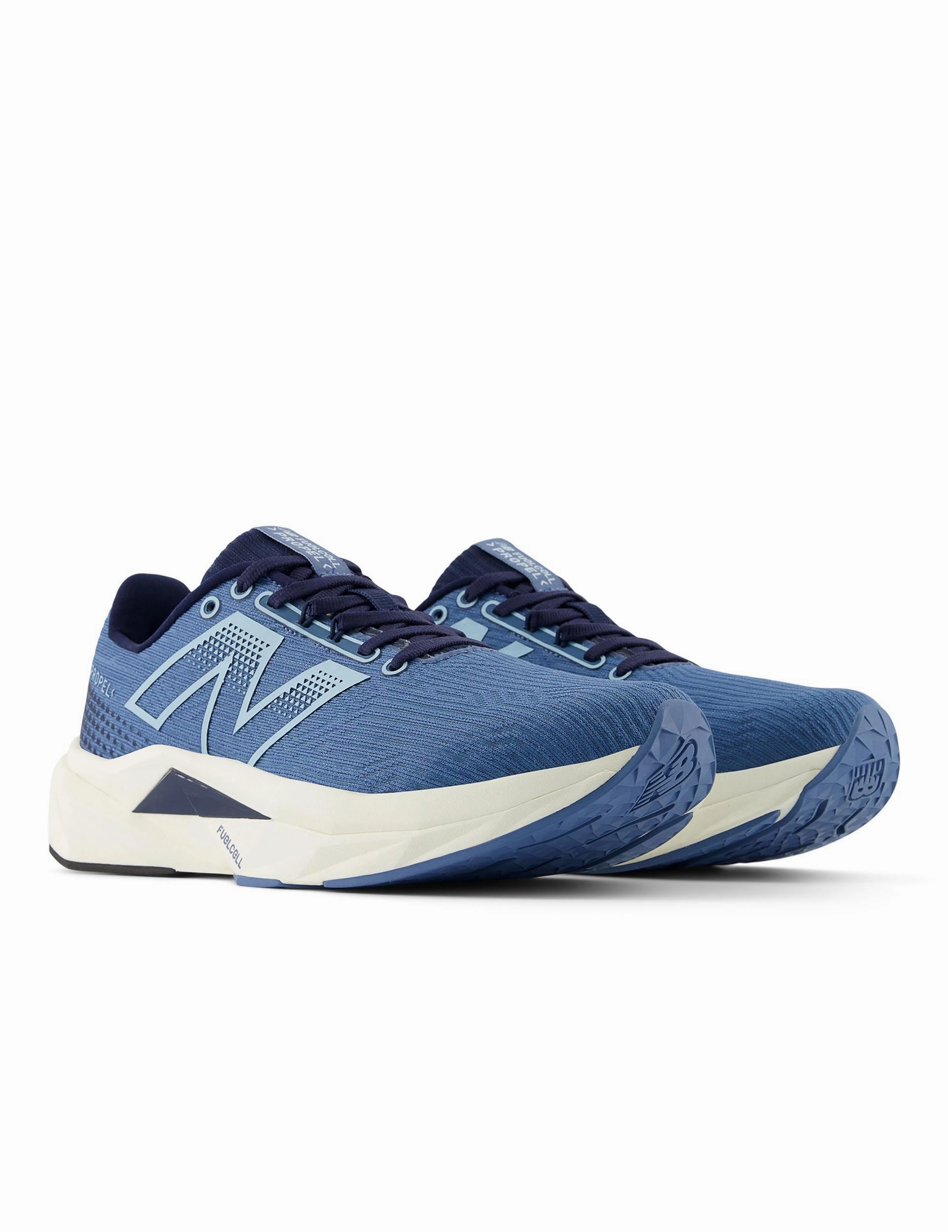 Layered Midsole Construction energy - return running option FuelCell Propel v5 Shoes - Heron Blue