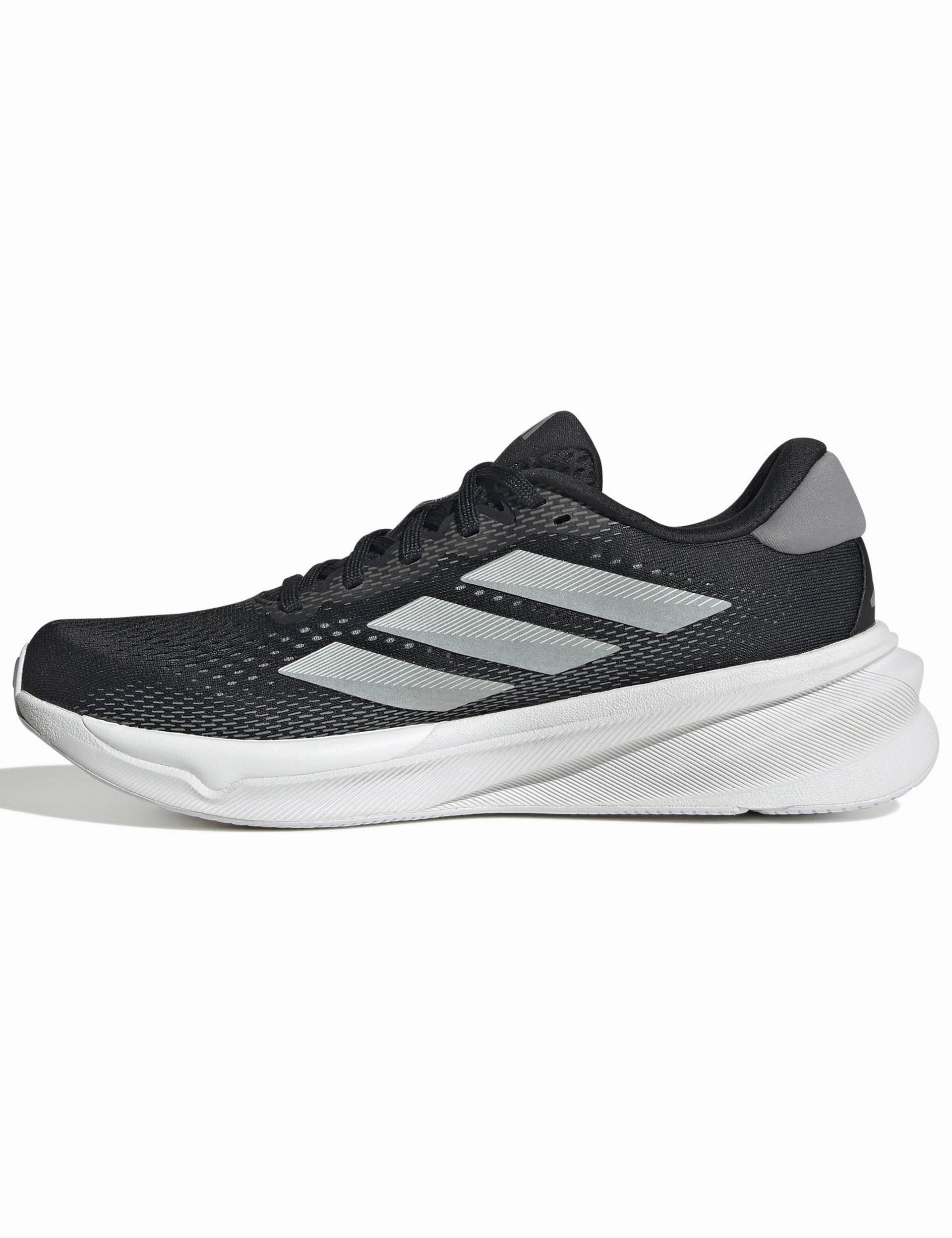 Supernova Stride 2.0 Running Shoes - Core Black/Cloud White/Grey Breathable EVA Foam Torsion Guide