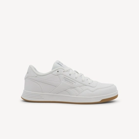 Shock - absorbing technology shoe length Reebok Court Advance White / White / Gum Kids