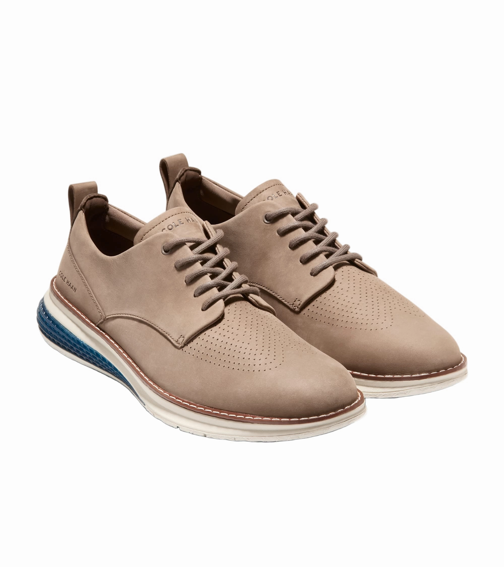 Cole Haan OriginalGrand Energyweave Perforated Plain Toe Oxfords Men's NonSlip Grip