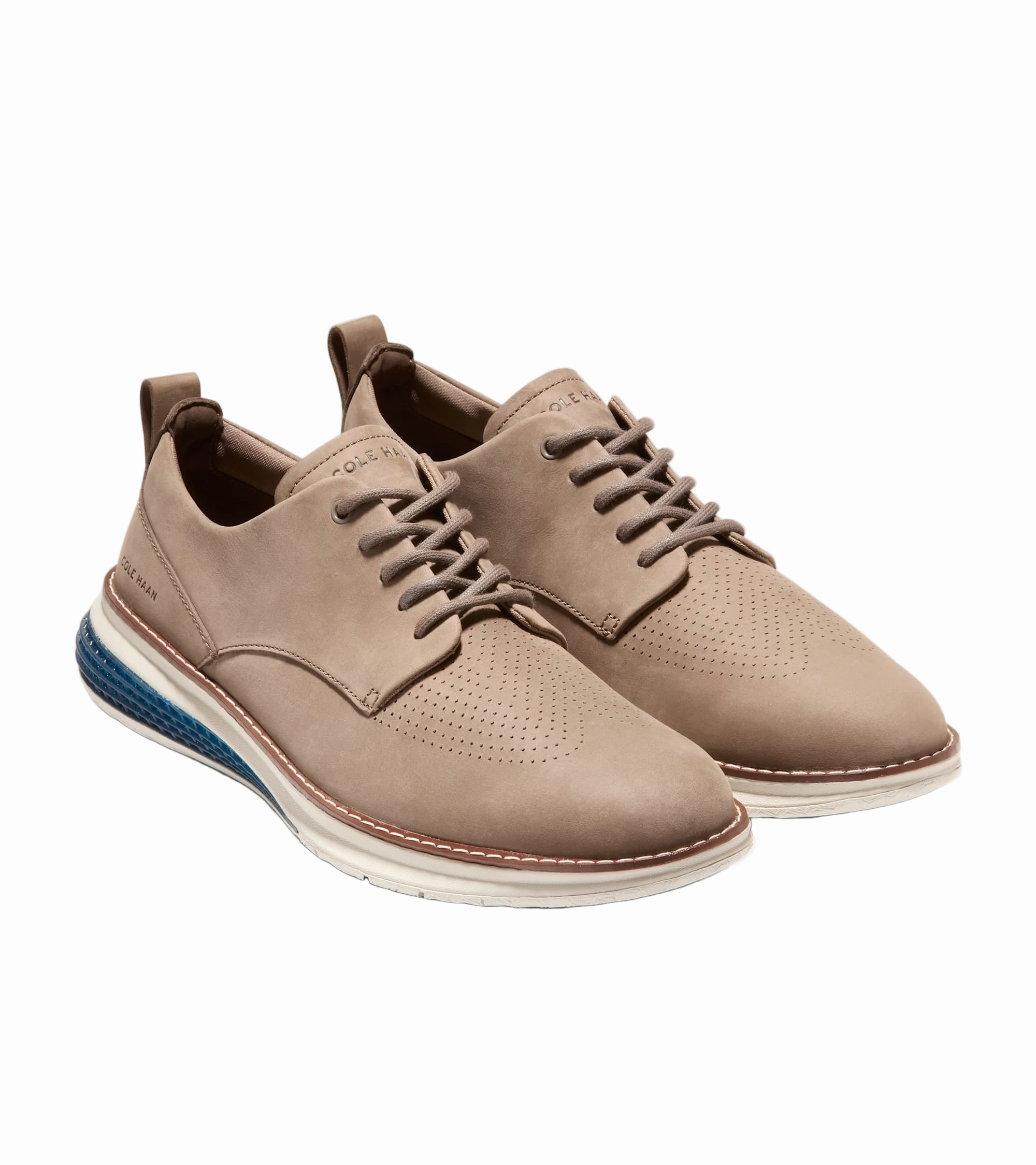 stress relief accessory venue Cole Haan OriginalGrand Energyweave Perforated Plain Toe Oxfords Men's