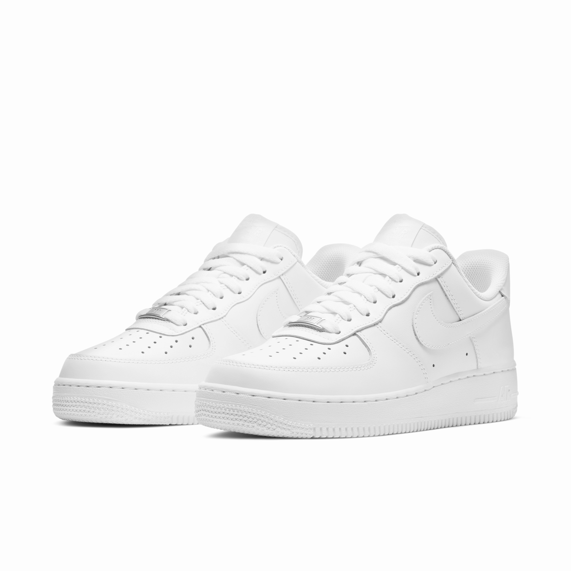 Women's Nike Air Force 1 '07 'White/White' Motion Guide