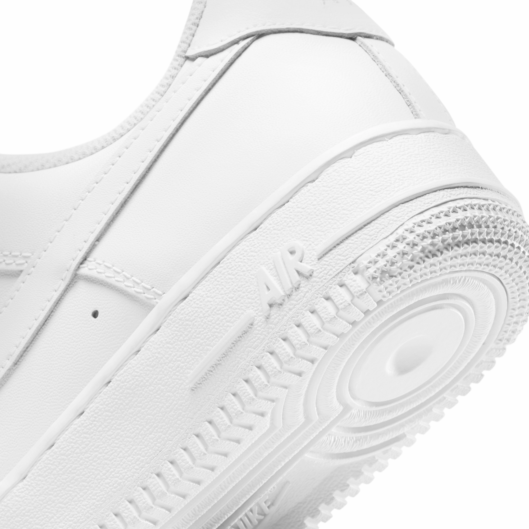 Women's Nike Air Force 1 '07 'White/White' easy - to - clean insole shoes