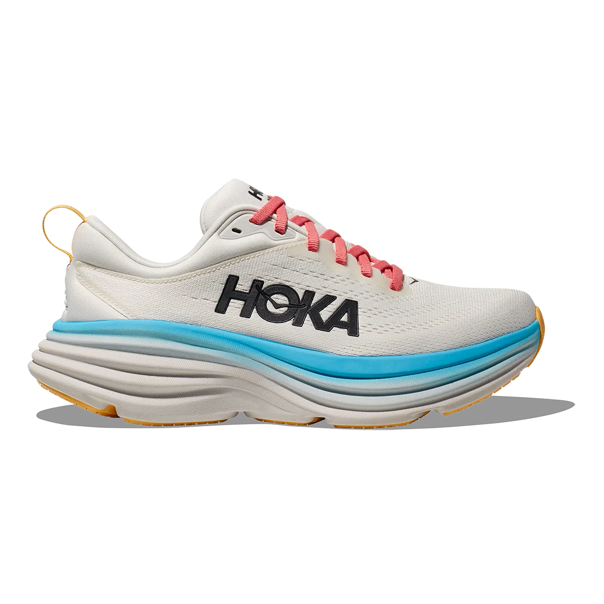 running cadence Hoka Bondi 8 - Blanc de Blanc - Swim Day