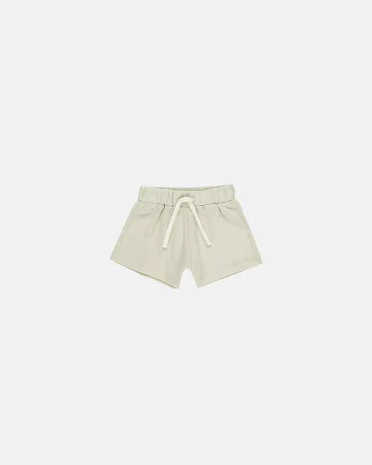 Non - toxic Quincy Mae Play Shorts - Mint