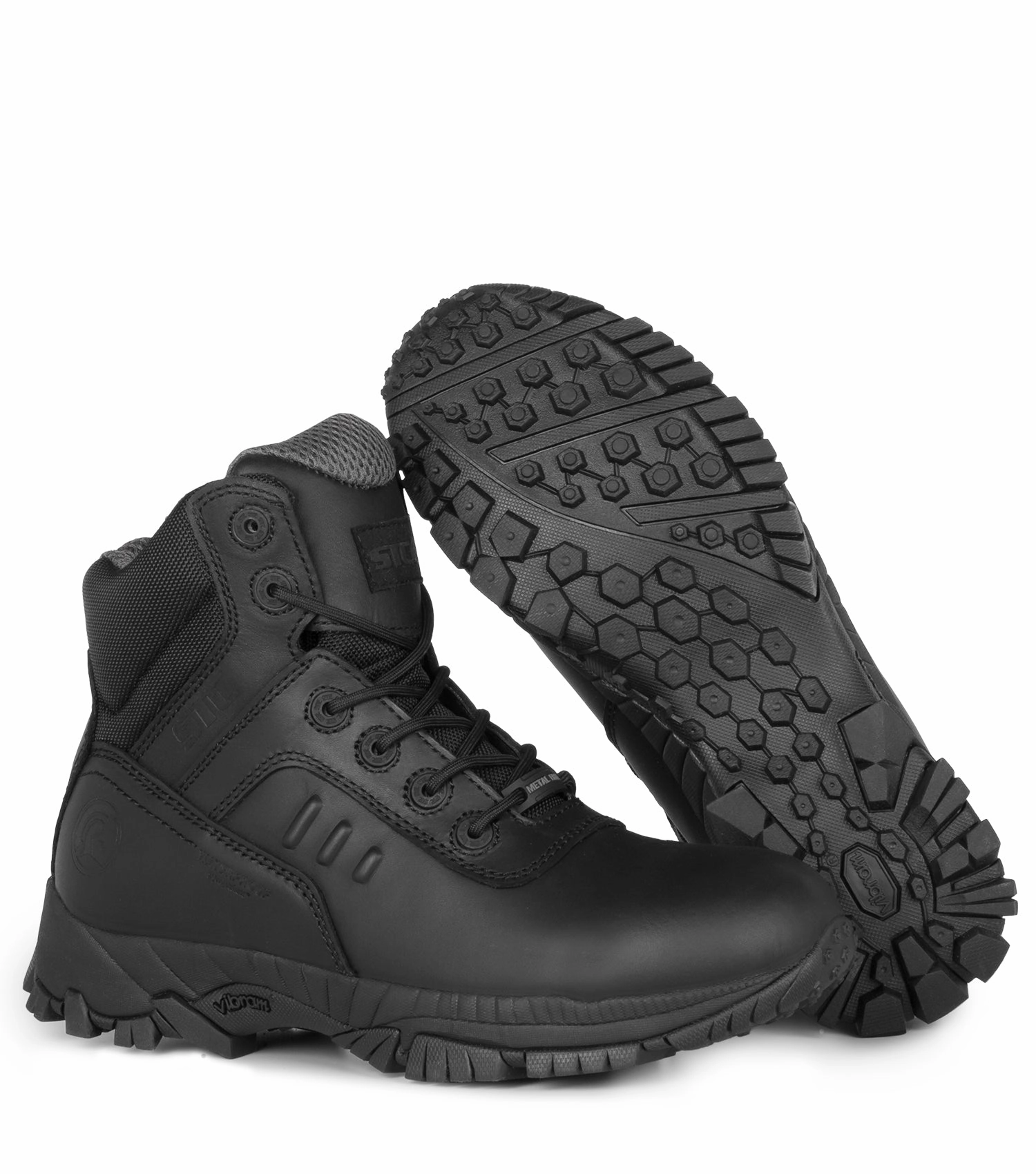 uphill running shoes Tactik6 Soft Toe, Black | 6" Waterproof Tactical Boots | Vibram TC4 