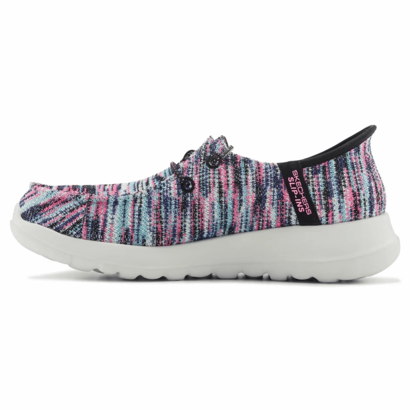 Art Core Skechers Women's Slip-Ins GO WALK Joy Halen - Black/Multi