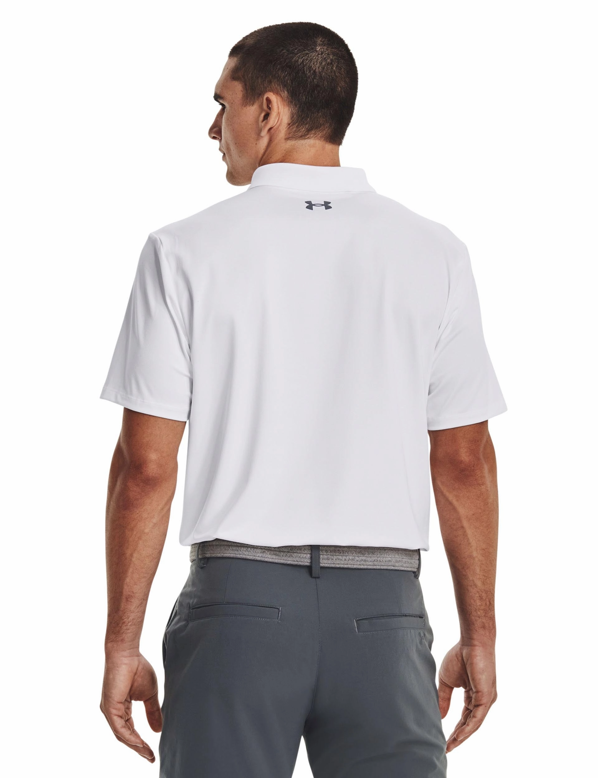FrictionResistantFabric Matchplay Polo - White/Pitch Grey