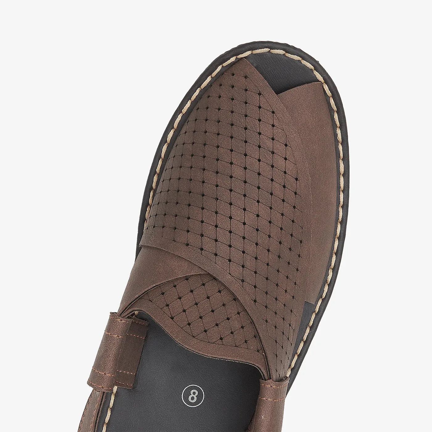 running in a ski lift area shoes Sleek Peshawari Sandals for Men