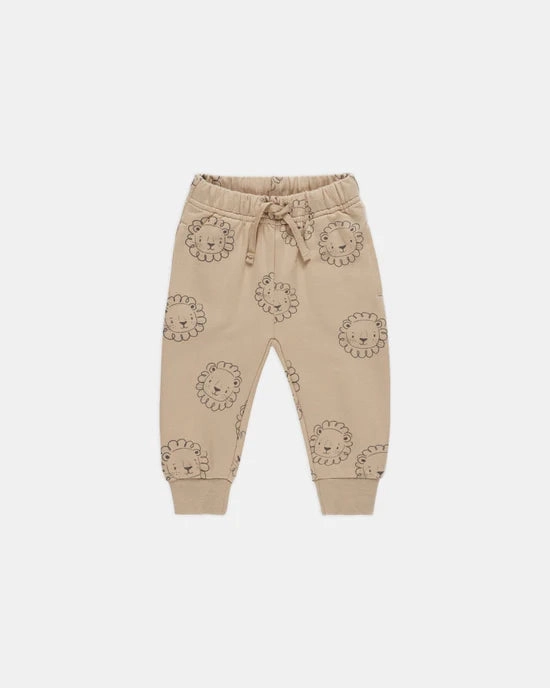 Quincy Mae Relaxed Fleece Sweat Pant - Lions Breathable kids' wear Beachwear for children