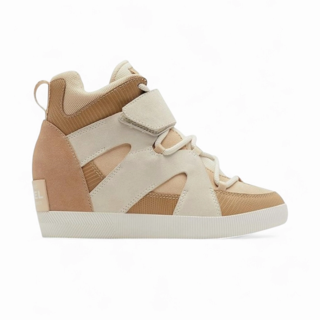 Euro Mood Antibacterial Finish Sorel Women's Out N About Sport Wedge - Nova Sand/Canoe