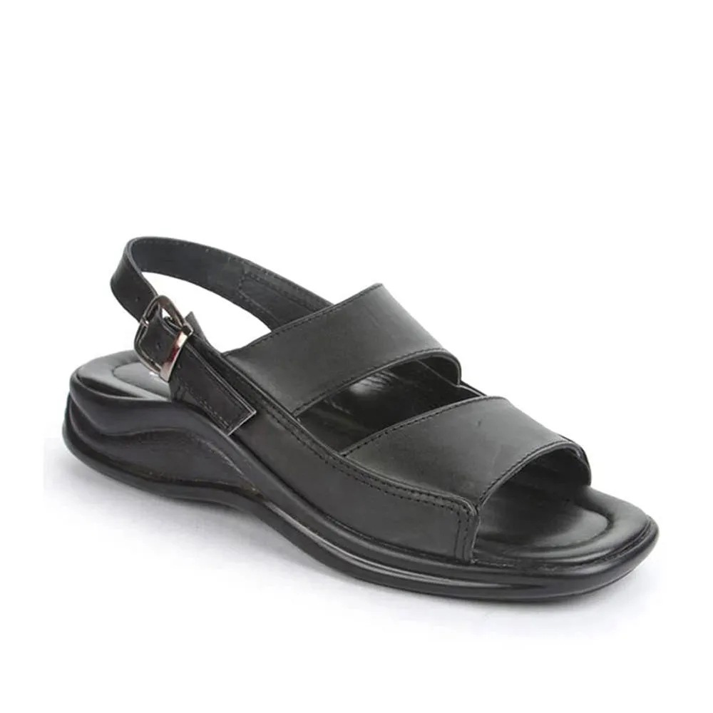 Coolers Formal (Black) Sandals For Men 2013-24 By Liberty Adaptive Comfort low - arch - feature shoes