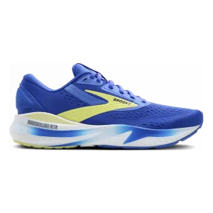 Brooks Adrenaline GTS 24 Cobalt - Neo Yellow - Peacoat hard sole