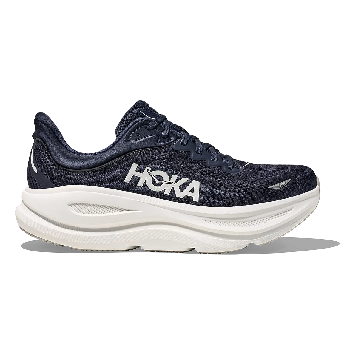Shock Absorption Layer fashionable - functional shoes Hoka Bondi 9 Varsity Navy - White