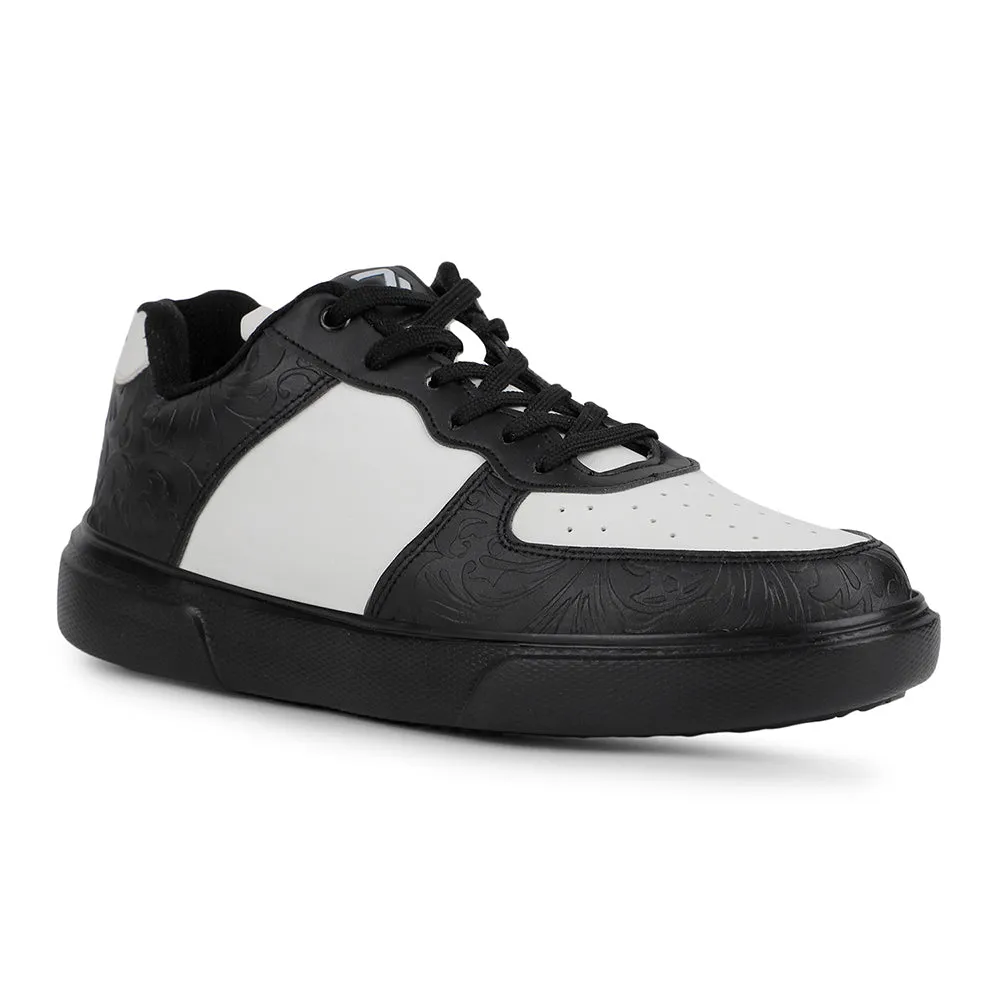 Leap7x Casual Black Sneakers For Women FEMINA-3 By Liberty Soft Collar Padding