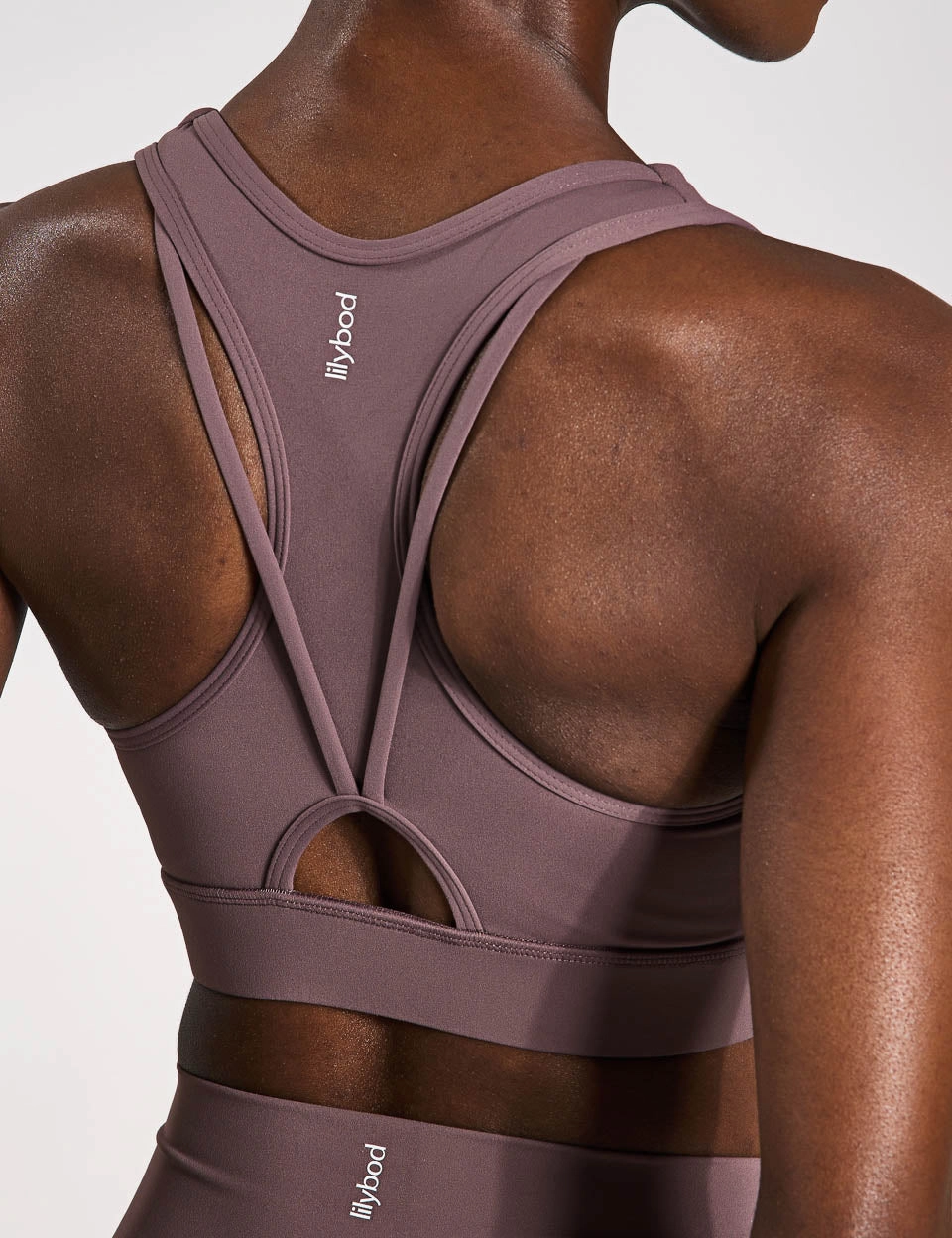 The Frankie Leggings Set - Grape Eco Shopper Yoga Class