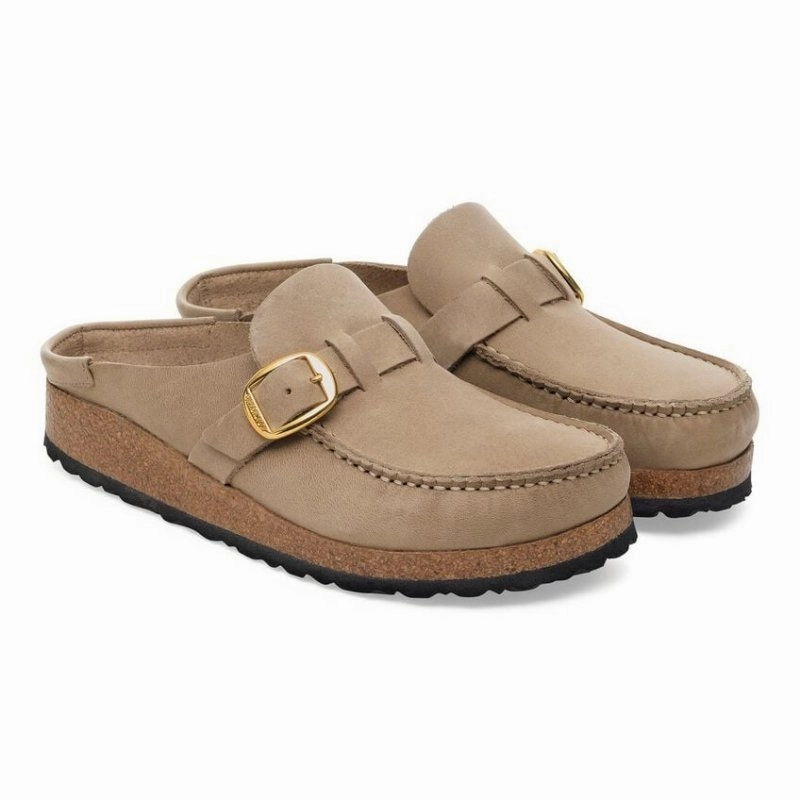 Birkenstock Women's Buckley - Tobacco Oiled Leather River Flow