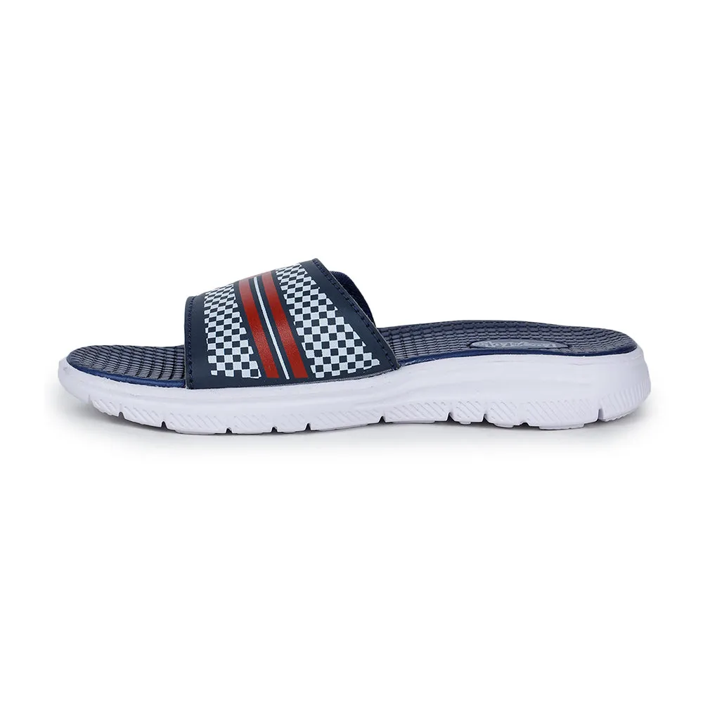 Thermoregulating Fibers Quick Dry Insole Lucy & Luke Casual Navy Blue Slides For Kids OPPO-4S By Liberty