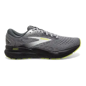 Pressure Dispersion Grid Neutral Stride Alignment Brooks Ghost 16 - Primer - Grey - Lime
