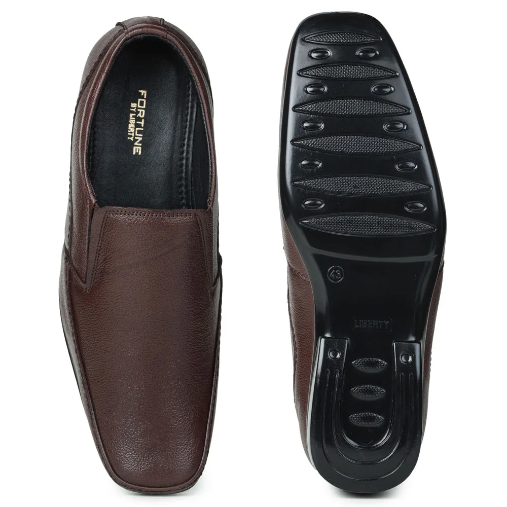 Athletic Fortune (Brown) Classic Loafer Shoes For Men HOL-11 By Liberty