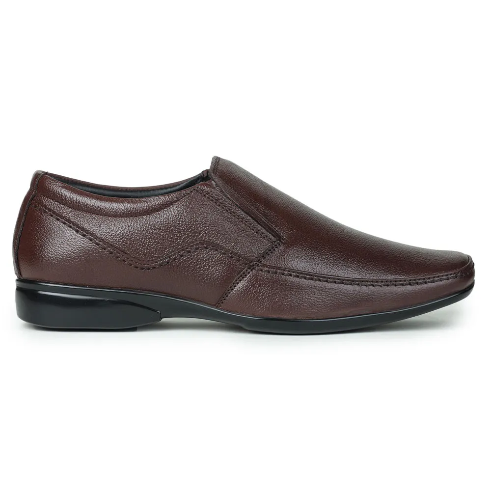 Fortune (Brown) Classic Loafer Shoes For Men HOL-11 By Liberty Solo