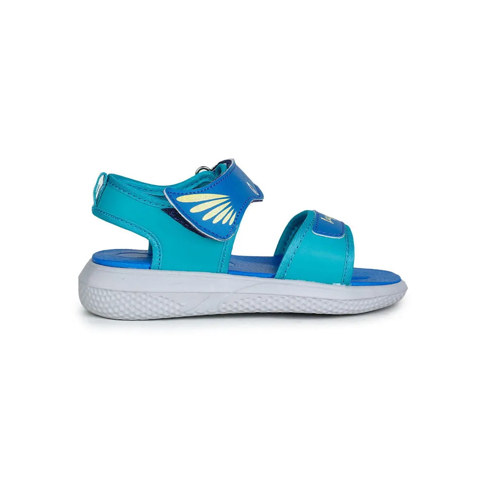 Lucy & Luke Blue Casual Sandal For Kids HIPPO-1 By Liberty Durable Torsion System