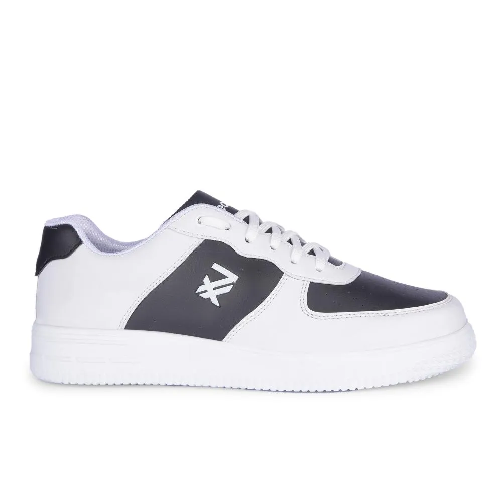 Leap7x Casual Black Lacing Sneakers For Men DUGLAS-1E By Liberty Energy Core advanced runner running wear