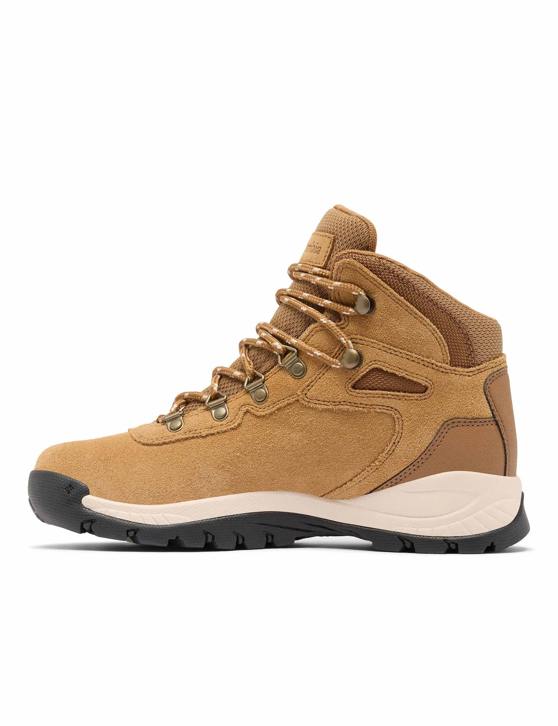 Newton Ridge Plus Waterproof Amped Hiking Boot - Elk/Dark Stone Flexible Groove Technology cold - weather shoes