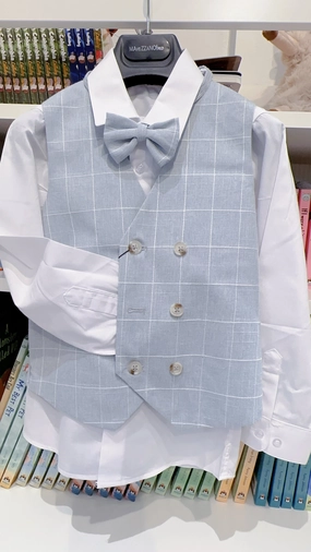 Jolene MC82S Boys 5 pc Linen Set Chic Professional