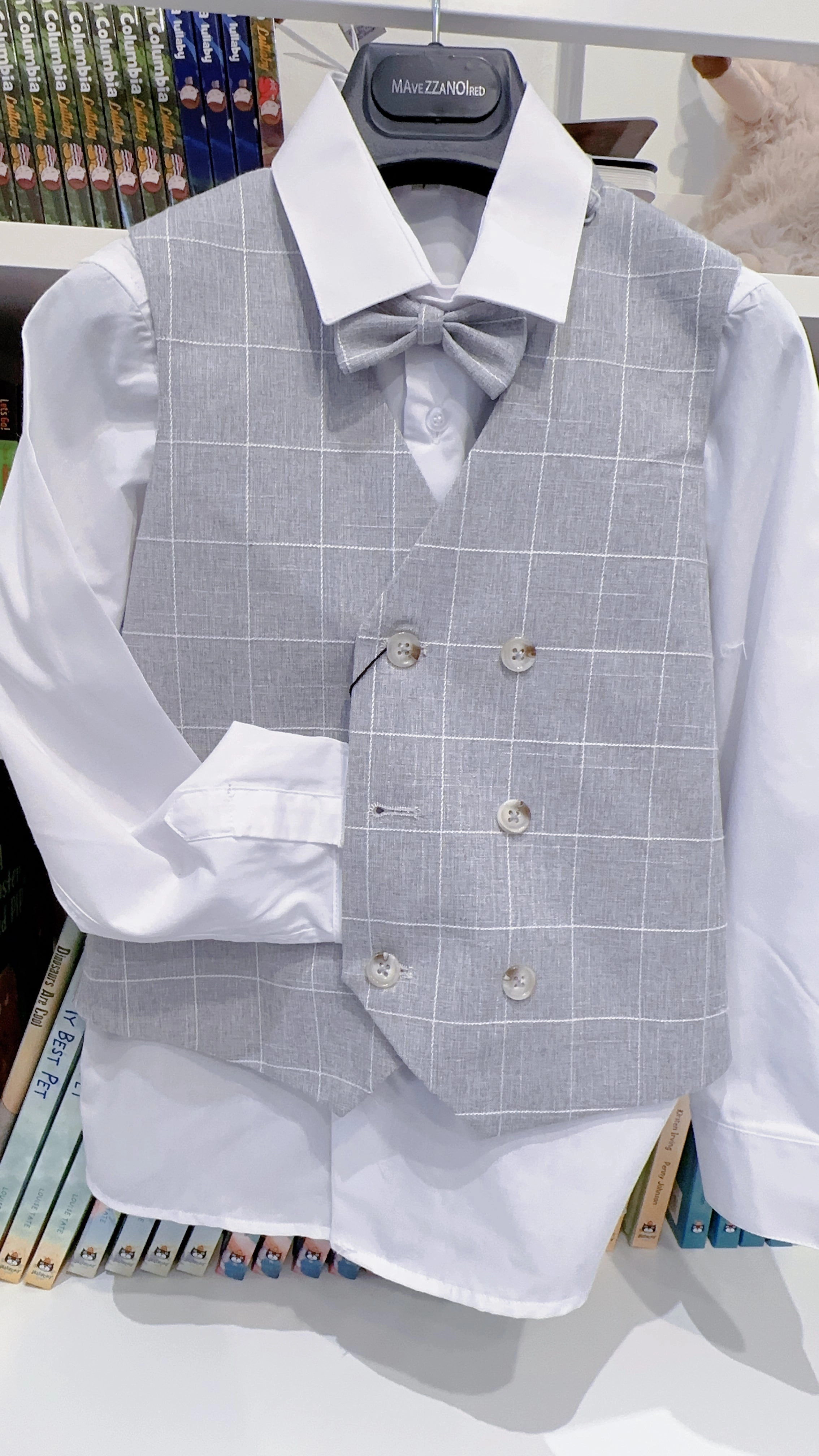 Jolene MC82S Boys 5 pc Linen Set Sharp Tailored Look Smart Comfort Fit