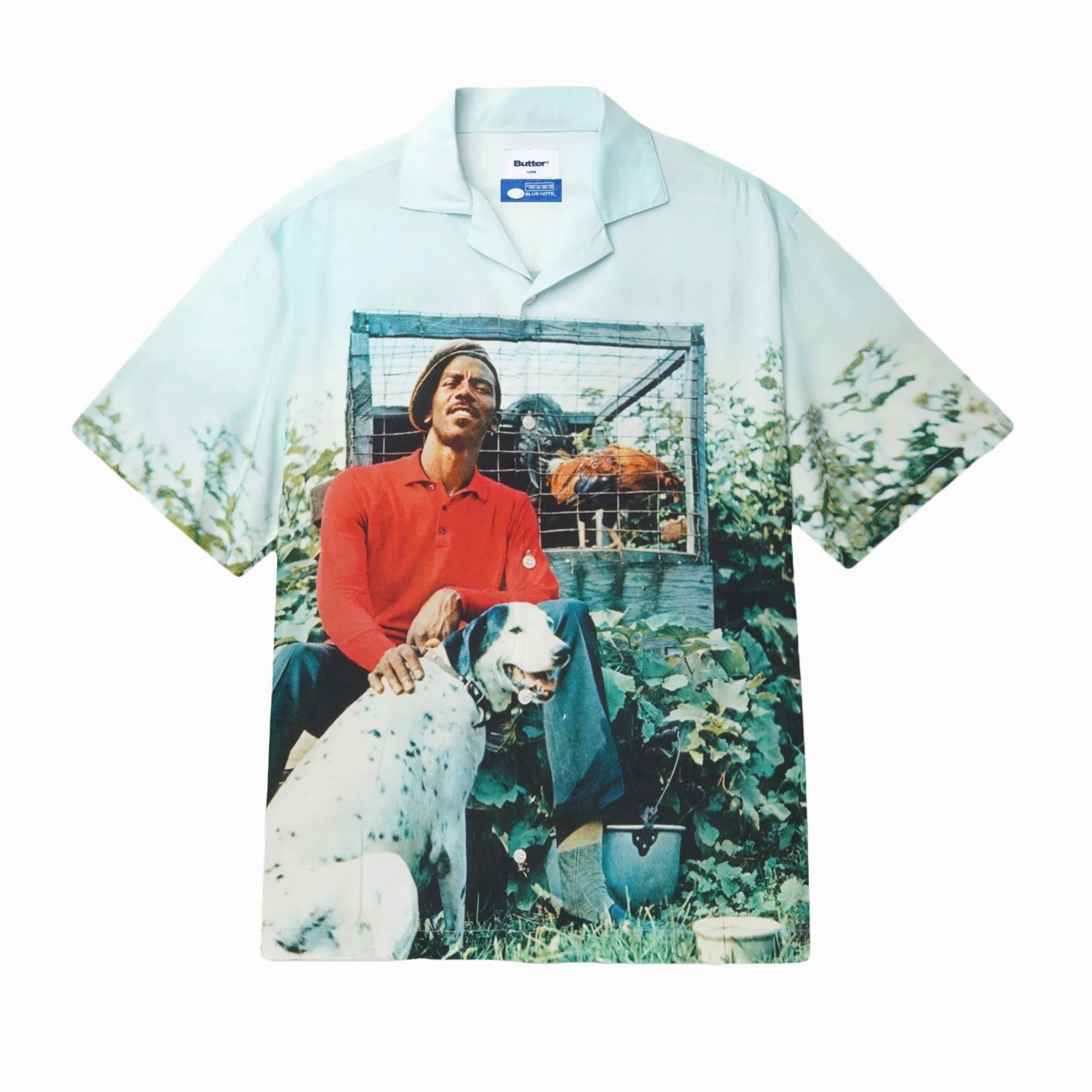 Sustainable production Butter Goods Chicken Shack S/S Shirt 'Multi'