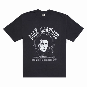 Transitional Fashion Cozy Dress Sole Classics Cuttin' up T shirt 'Faded Black'