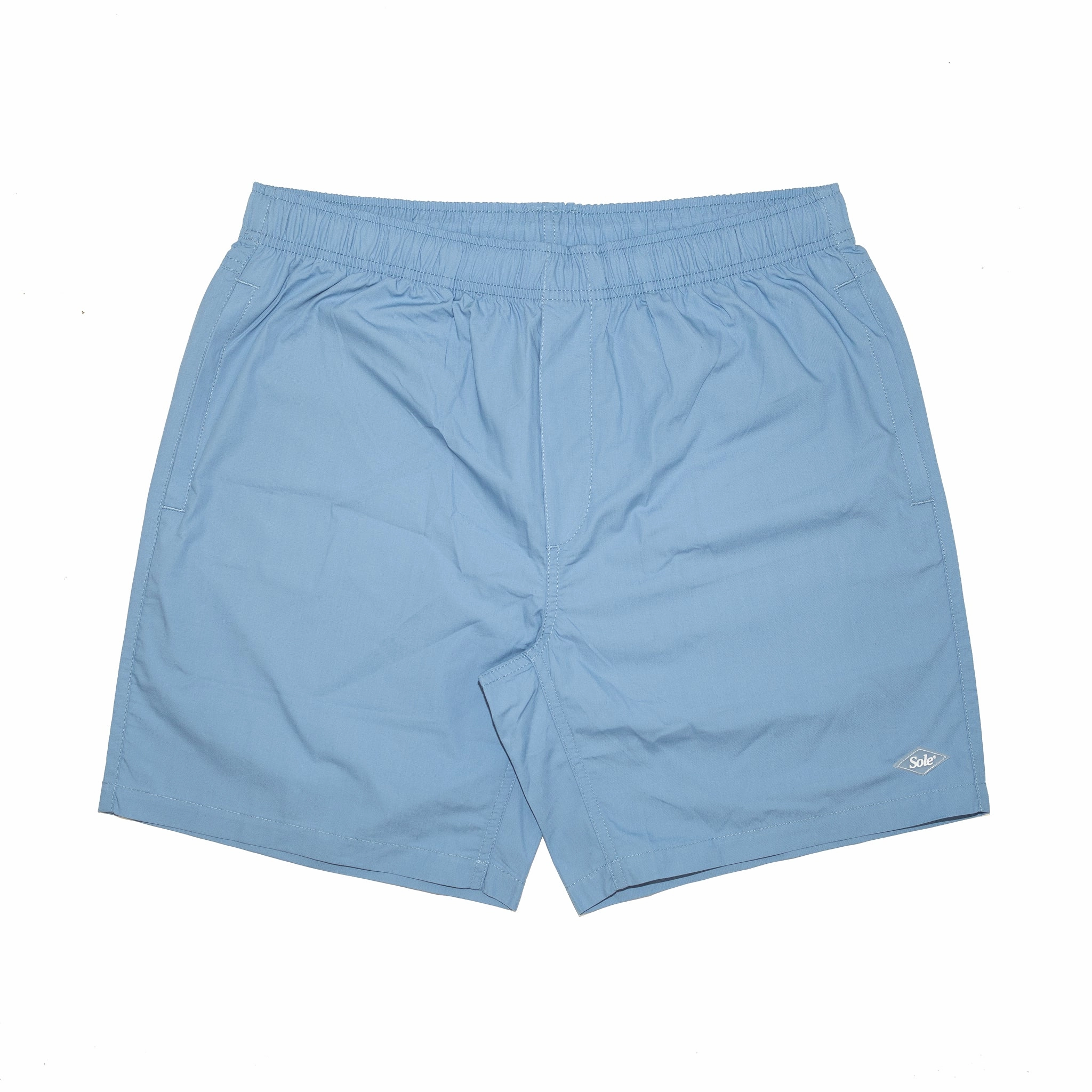 StaticResistant Beach Fit Sole Classics Diamond Beach Shorts 'Carolina Blue'