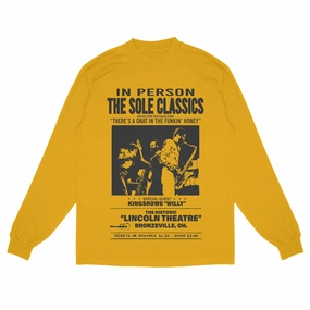 Sole Classics LIVE! In Concert Longsleeve T-Shirt 'Gold' Flow Core Retro cool