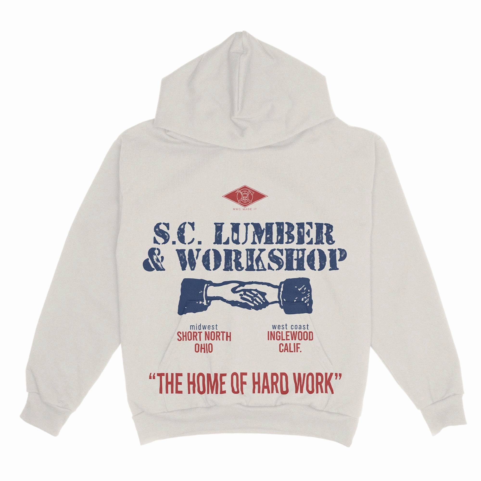 FlexibleElasticity Permanent Crease Sole Classics SCxMCW Hoodie 'Creme'