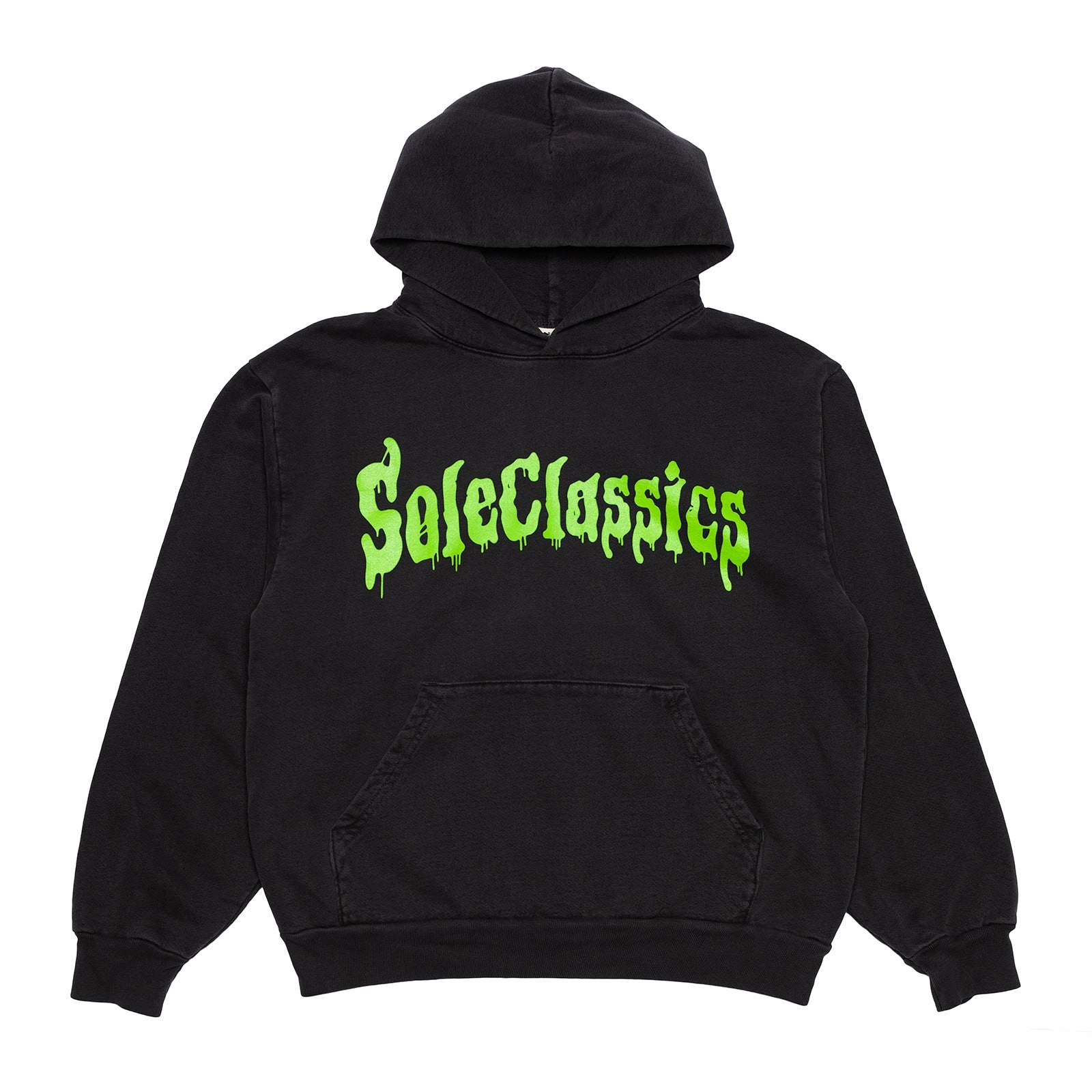 Bonded Seam Technology Sole Classics Slime Logo Hoodie 'Black'