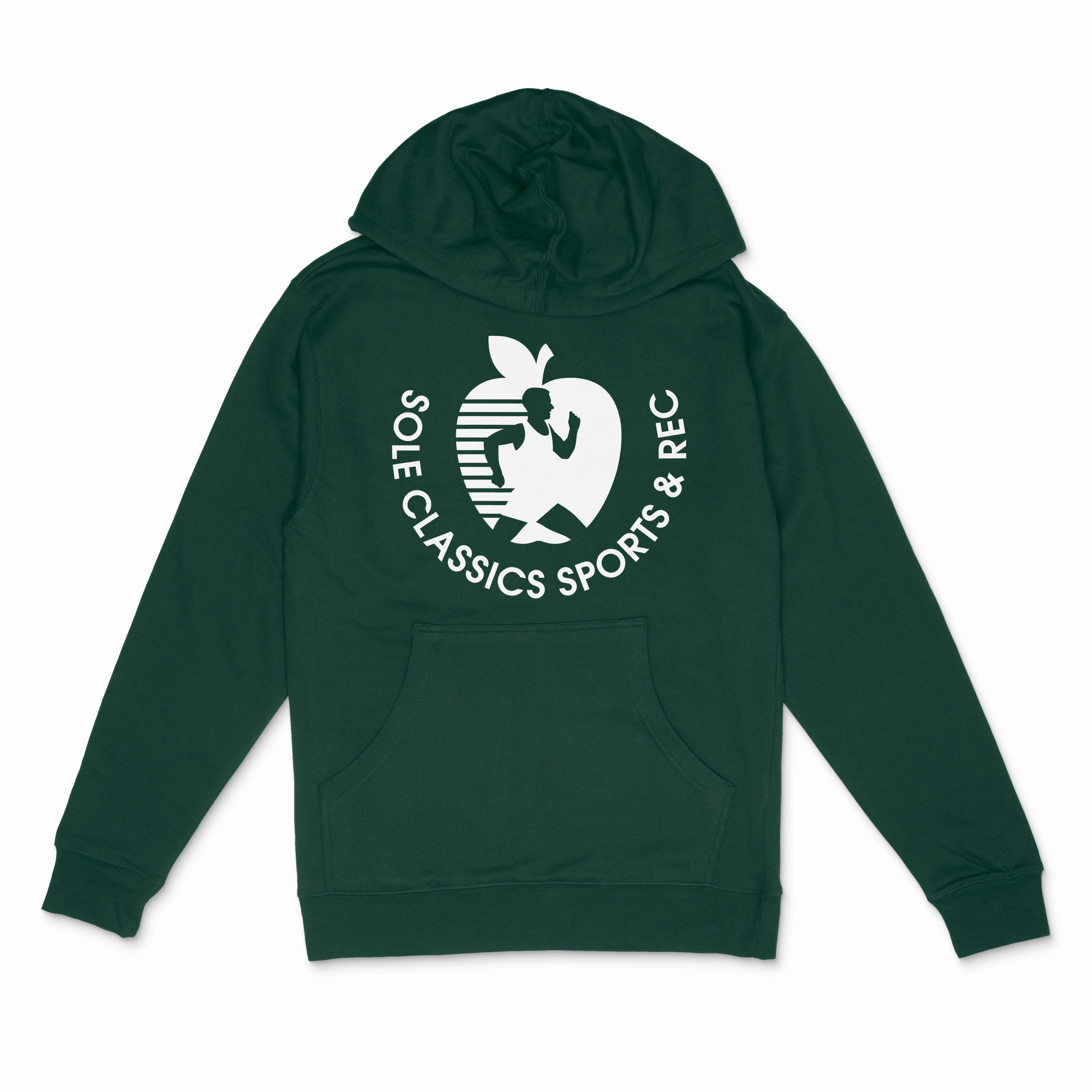 Sole Classics Sports & Rec Hoodie 'Forest Green' Warm Chic Street