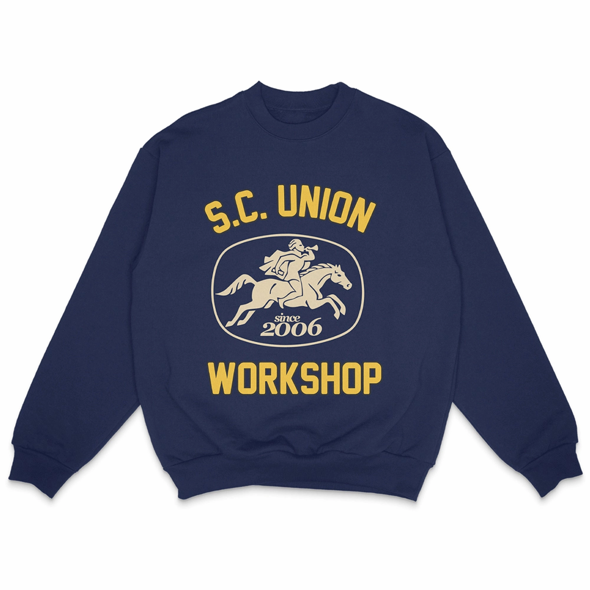 Sole Classics Union Workshop Crewneck 'Navy' StaticResistant Easy Breath