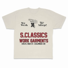 Epic Core Sole Classics Work Garments Tee 'Creme'