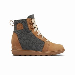 All Day Antibacterial Finish Sorel Women's Evie II NW Lace - Velvet Tan/Gum