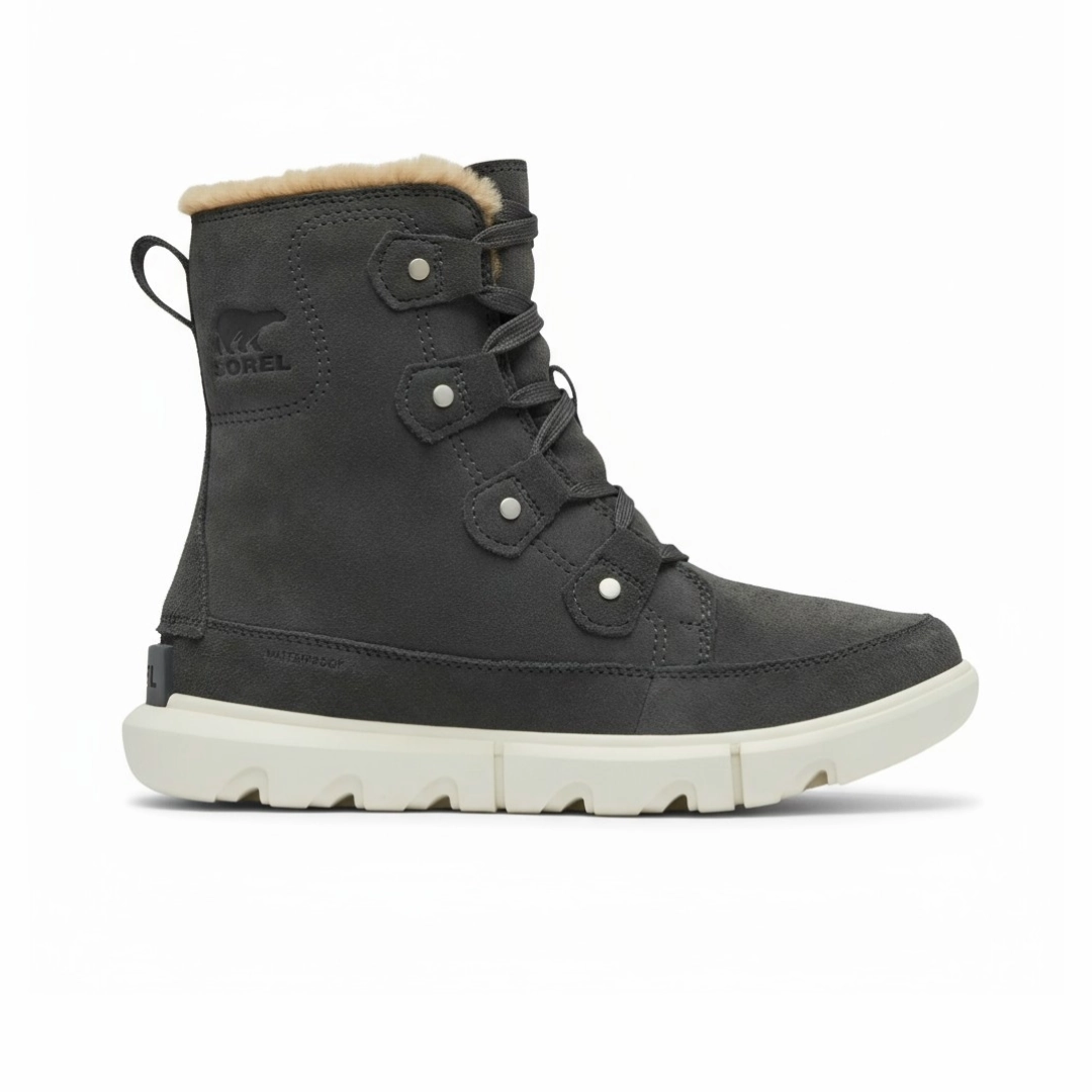 Sorel Women's Explorer Next Joan - Grill/Fawn QuickDry Technology